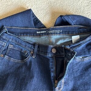 Old Navy Curvy Profile, mid rise Jeans